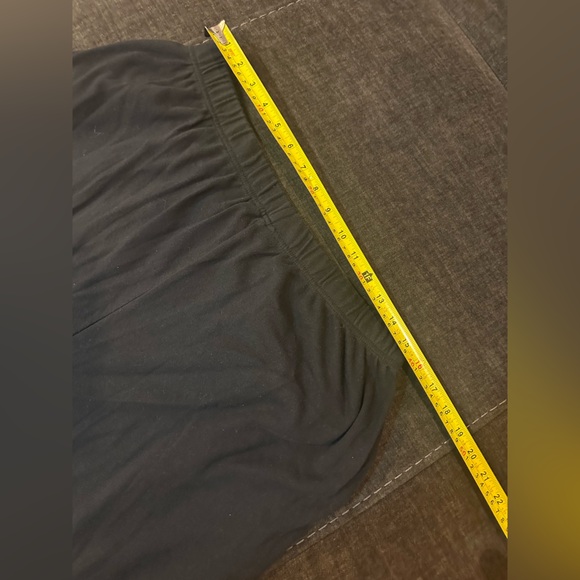 Woman Within Black Sweatpants with 2 sides pockets Women’s Size 22/24 1X TALL - Picture 9 of 11